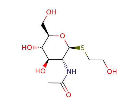 N-[(2S,3R,4R,5S,6R)-4,5-Dihydroxy-2-(2-hydroxy-ethylsulfanyl)-6-hydroxymethyl-tetrahydro-pyran-3-yl]-acetamide