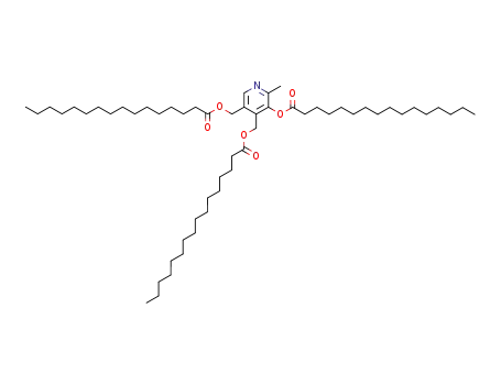 3-hexadecanoyloxy-4,5-bis-hexadecanoyloxymethyl-2-methyl-pyridine