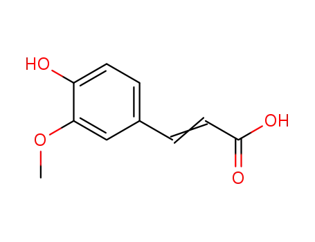 3-(4-hydroxy-3-methoxyphenyl)acrylic acid