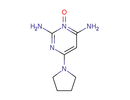 2,4-diamino-6-pyrrolidino-pyrimidine-3-oxide