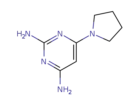 pyrrolidinyl diaminopyrimidine